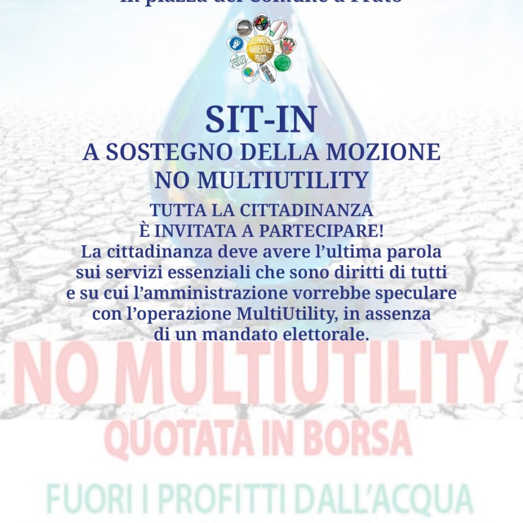 2 marzo sit-in no multiutility