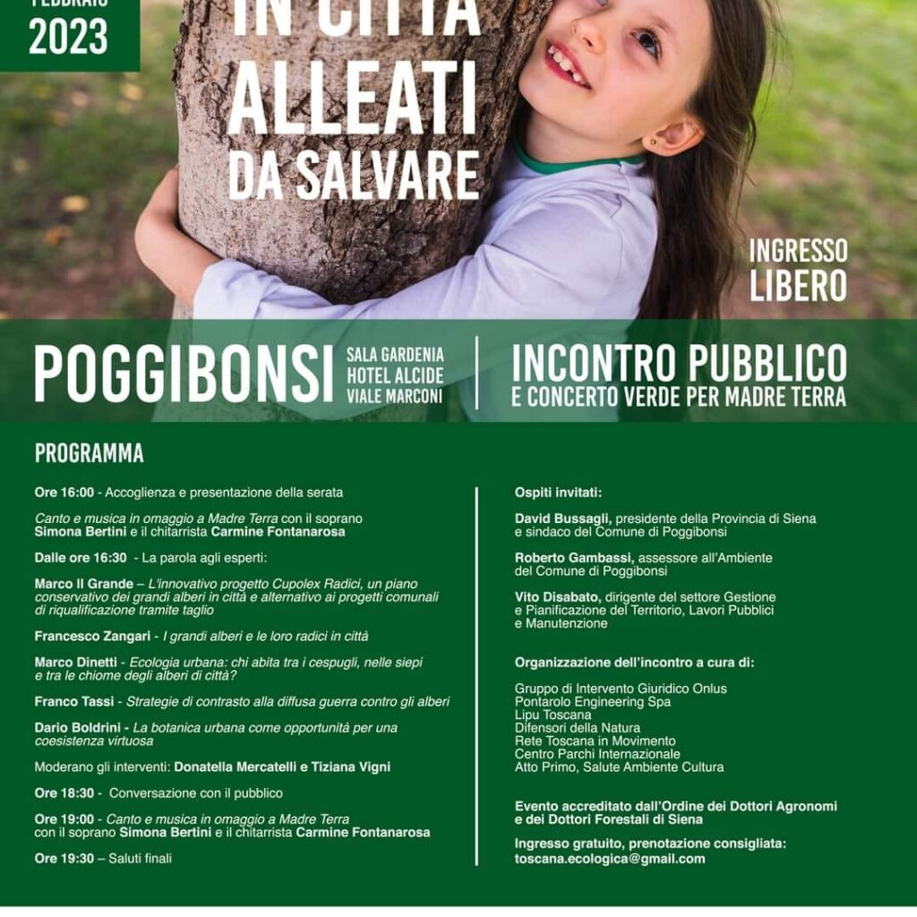 alberi alleati da salvare - Poggibonsi loghi