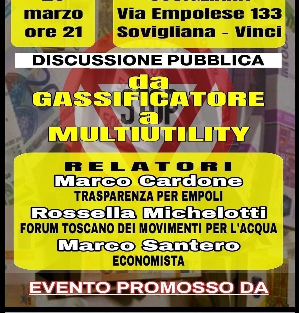 sovigliana 20 marzo no multiutility no gassificatore