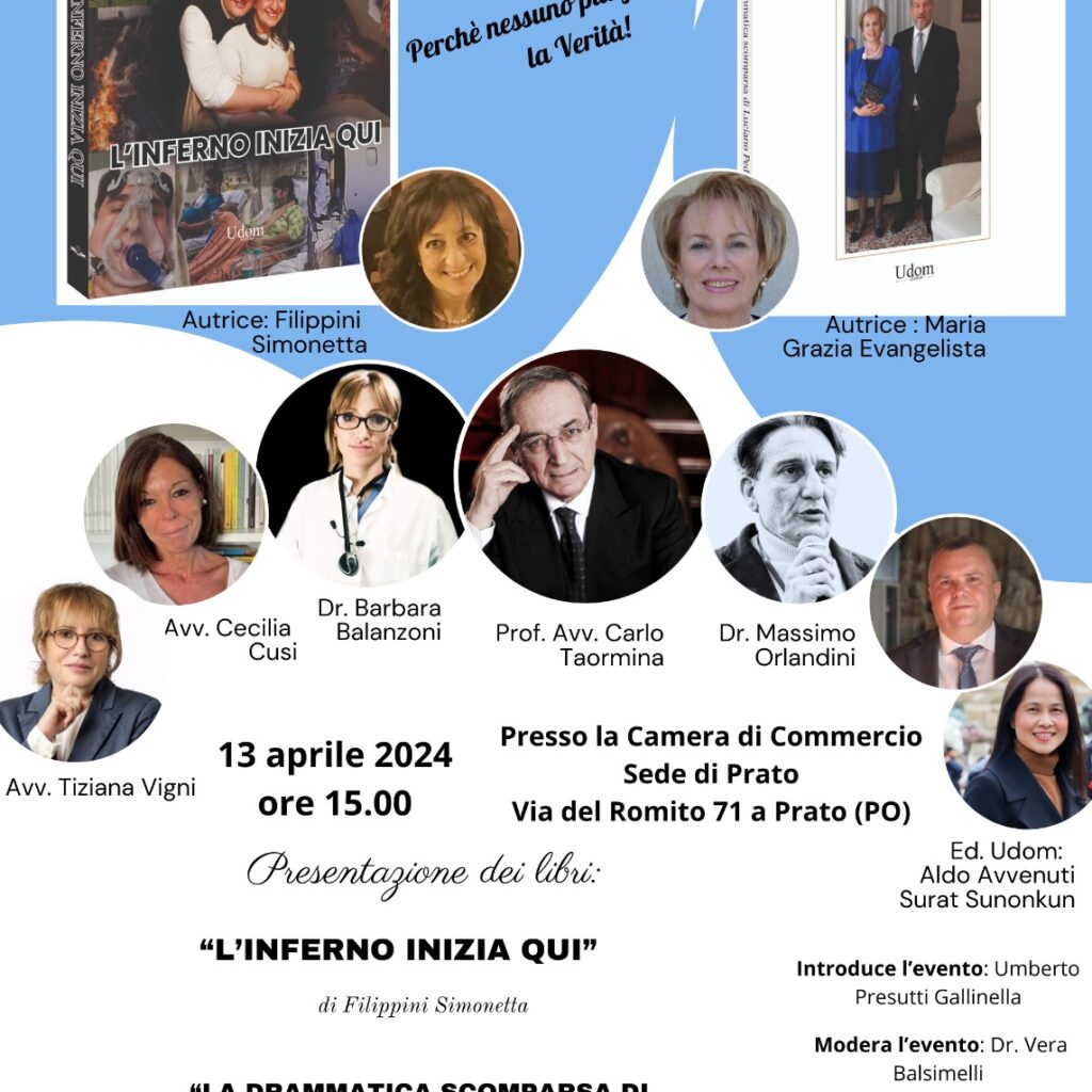 presentazioni libri Prato 13 aprile