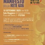 locandina 18 settembre Pistoia presentazione Rete 6x6
