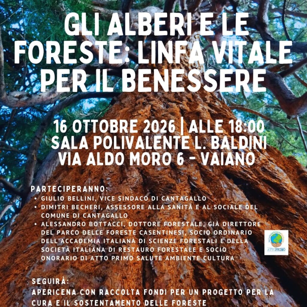 alberi e foreste 16 ottobre Vaiano
